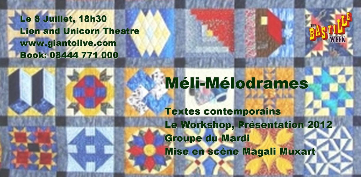 bannière spectacle théâtre méli mélodrames le workshop